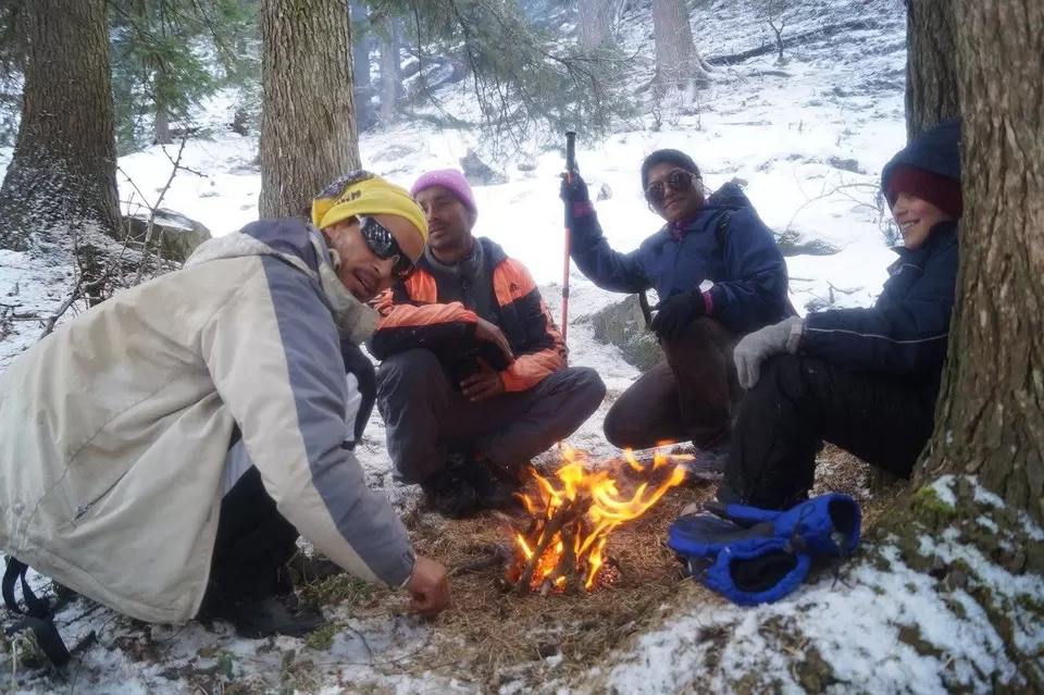 Photo of Off-beat Winter Trek to Bijlimahadev: Conquering Slippery Ice Stairs and Untouched Snow Fields!! by Uma S