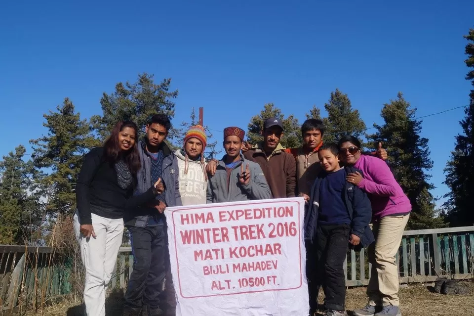 Photo of Off-beat Winter Trek to Bijlimahadev: Conquering Slippery Ice Stairs and Untouched Snow Fields!! by Uma S