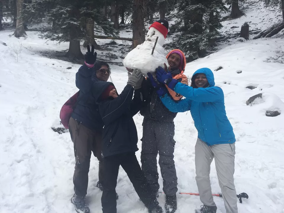 Photo of Off-beat Winter Trek to Bijlimahadev: Conquering Slippery Ice Stairs and Untouched Snow Fields!! by Uma S