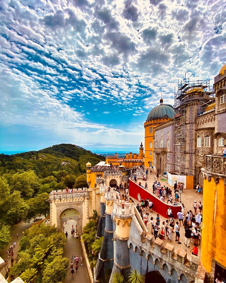 Photo of Fairy Tale Castle: Pena Palace, Sintra, Portugal! by Vidhika Punjani