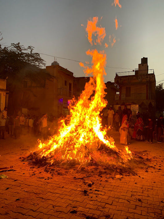 Photo of Holi: a traditional way in the small village of Rajasthan by Nainshree Goyal