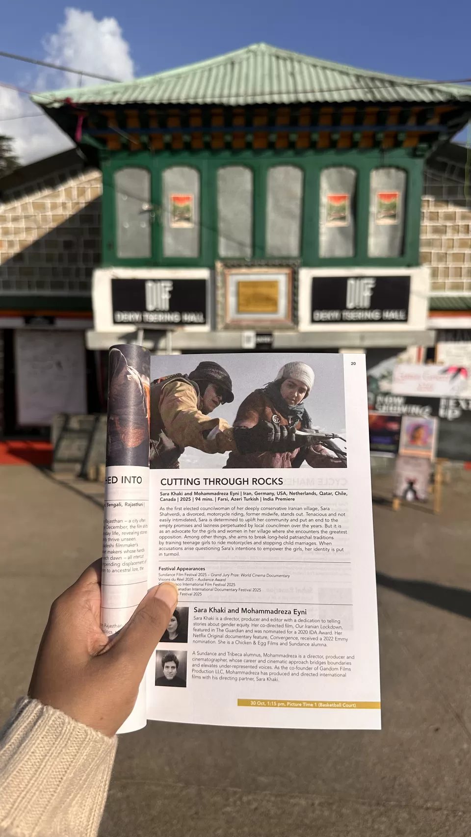 Photo of Between Cherry Blossoms and Cinema: Two Days At Dharamshala Film Festival by Nupur