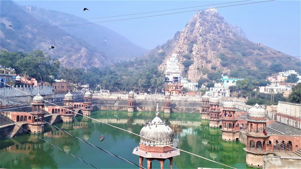 Photo of Sagar - The Pond at Vinaya Vilas, Alwar by The Rooted Nomads (Ria Chaudhury)