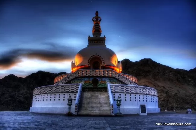 Photo of Shanti Stupa, leh ladakh