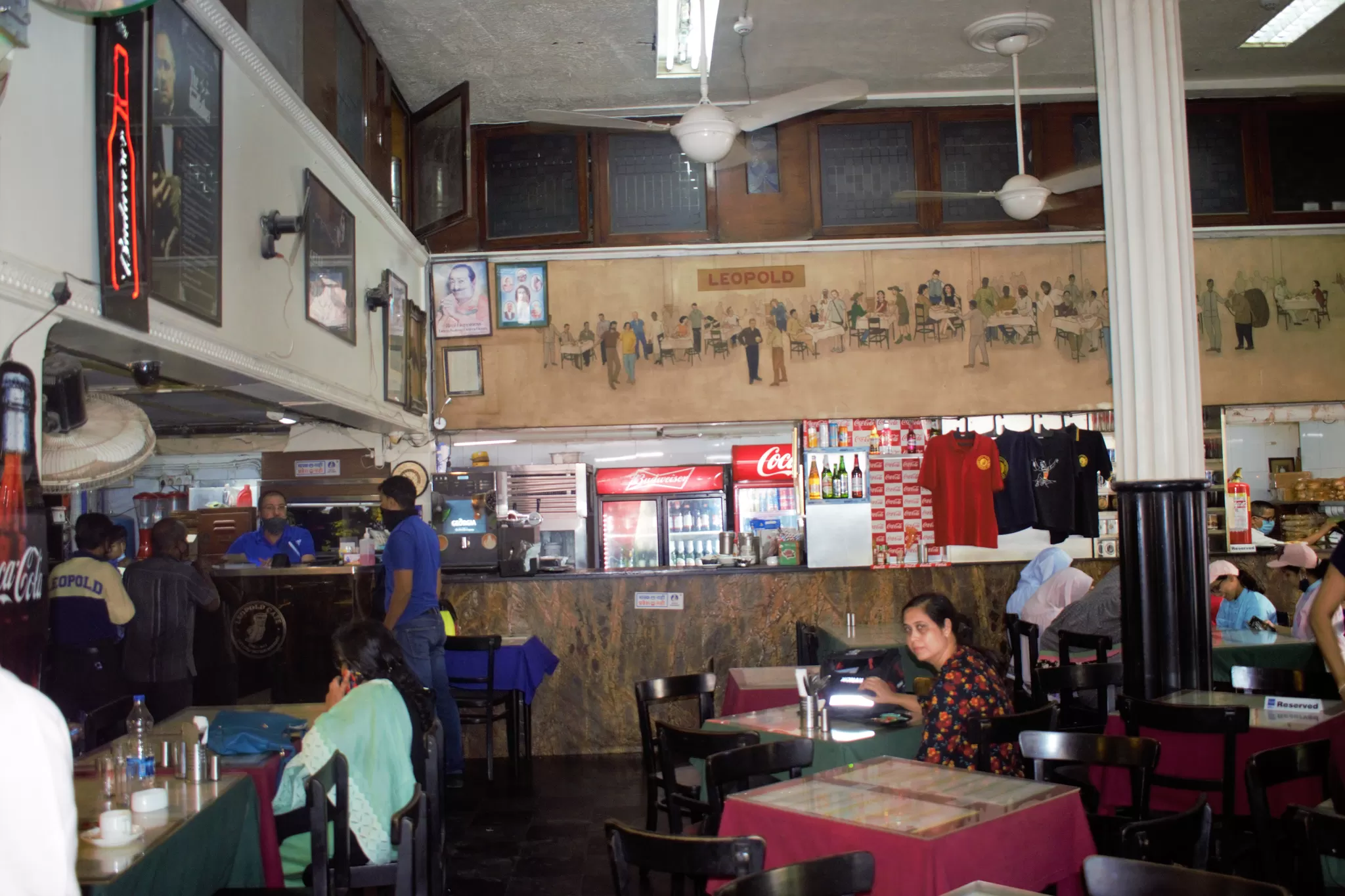 Leopold Cafe, Mumbai, On Colaba Causeway, the first target …