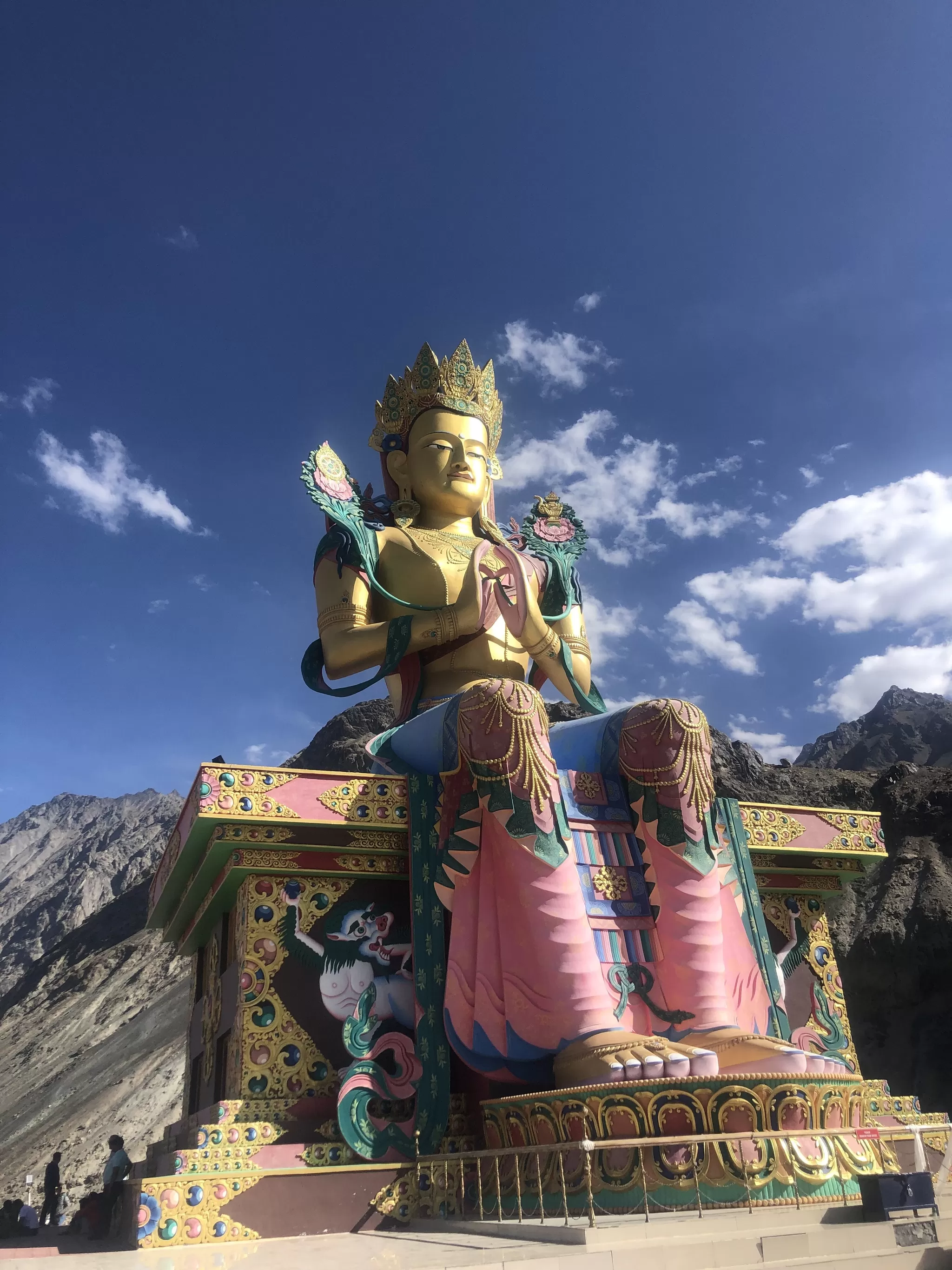 Photo of Diskit Monastery, leh ladakh