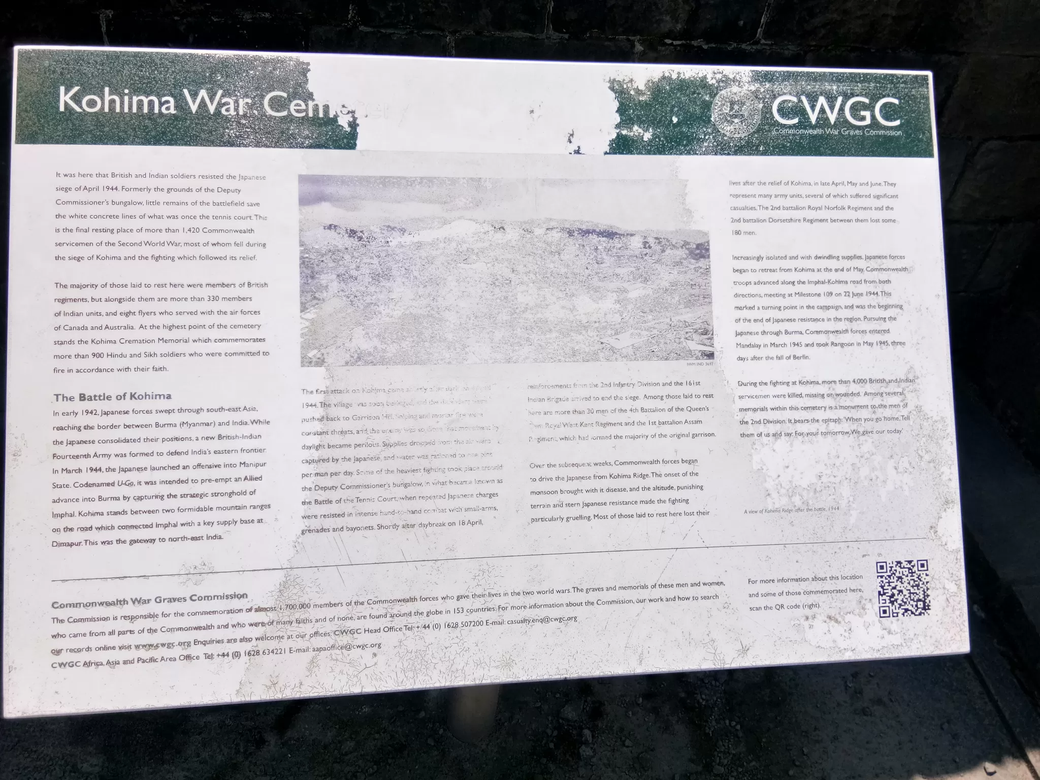 Photo of Kohima War Cemetery, kohima