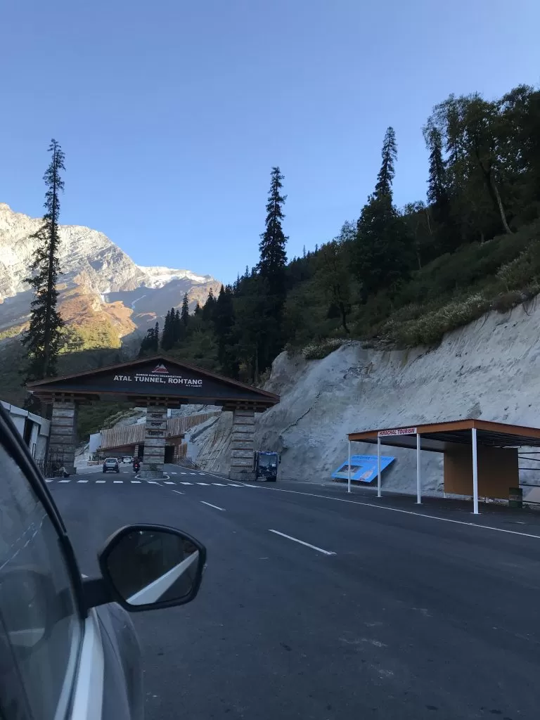 Photo of atal tunnel, Manali