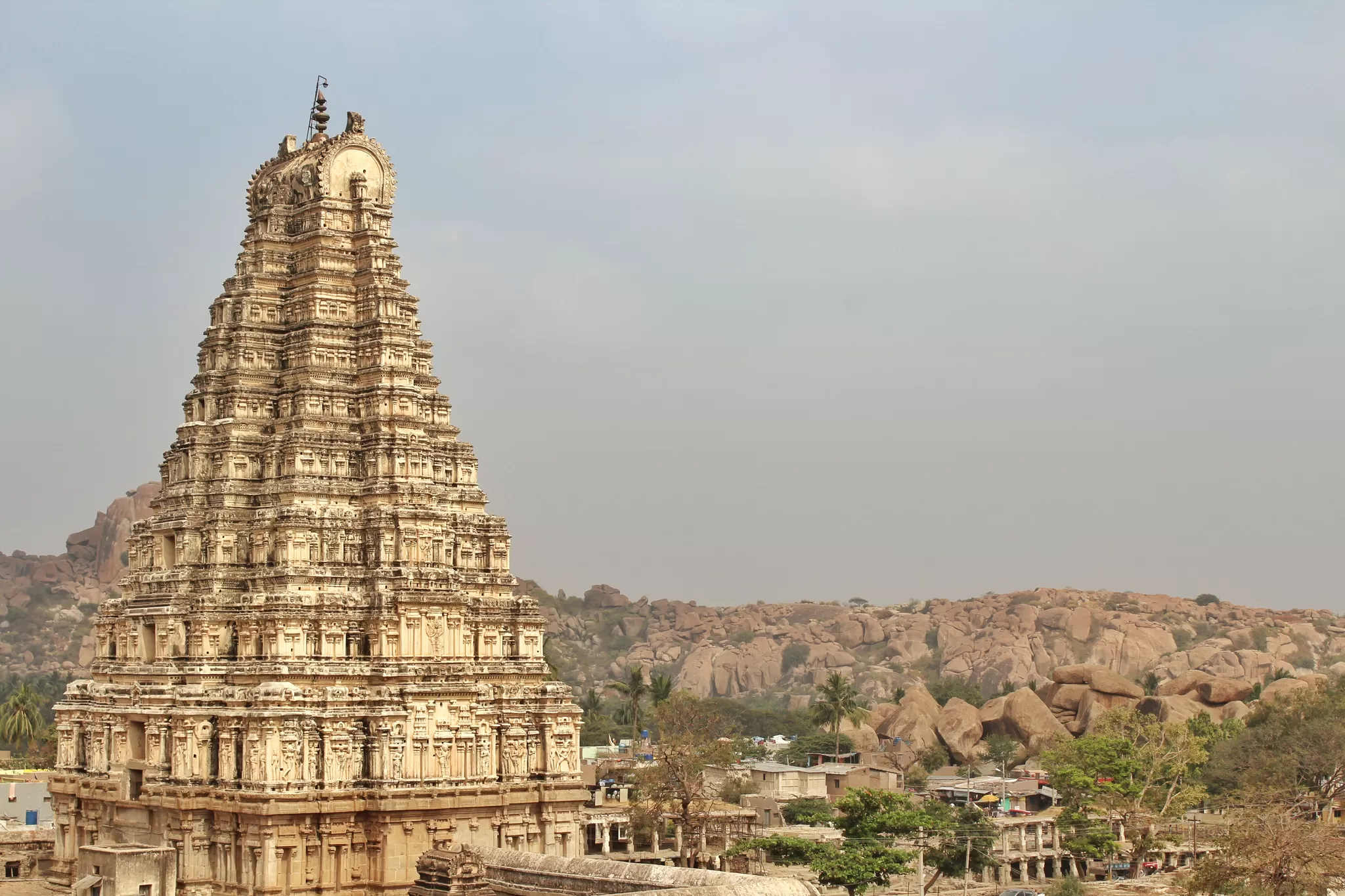 Photo of virupaksha temple, Hampi