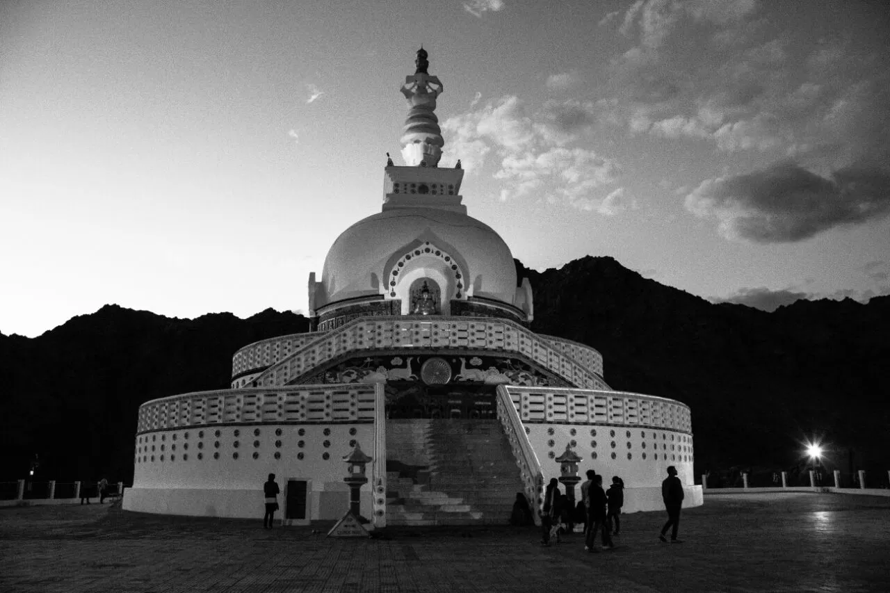Photo of Shanti Stupa, leh ladakh