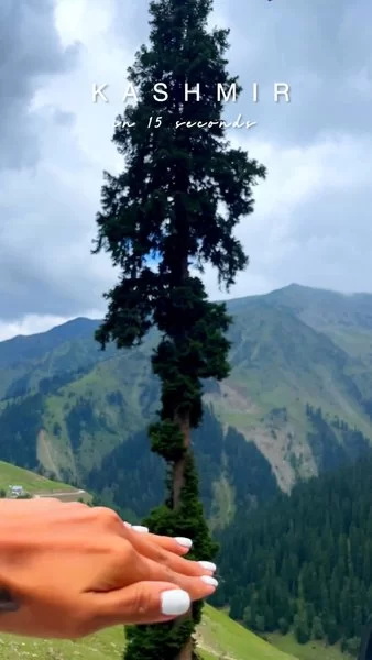 Photo of Kashmir in 15 s