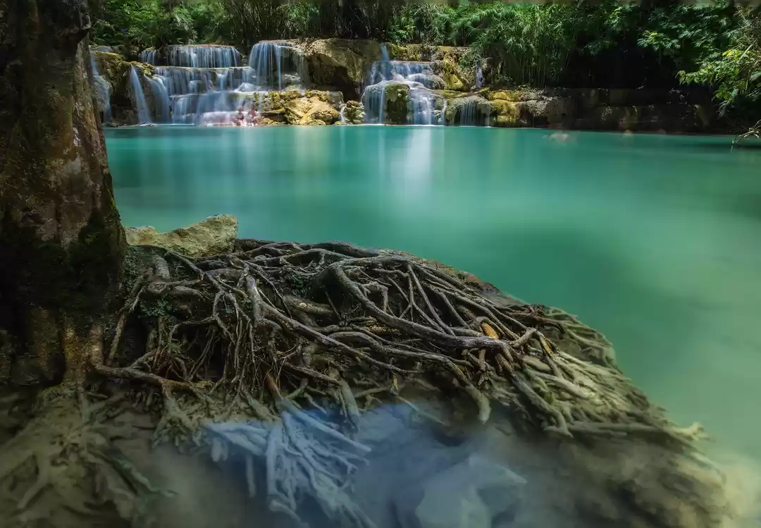 Photo of Kuang Si Waterfall