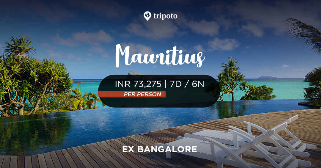 mauritius trip package from bangalore