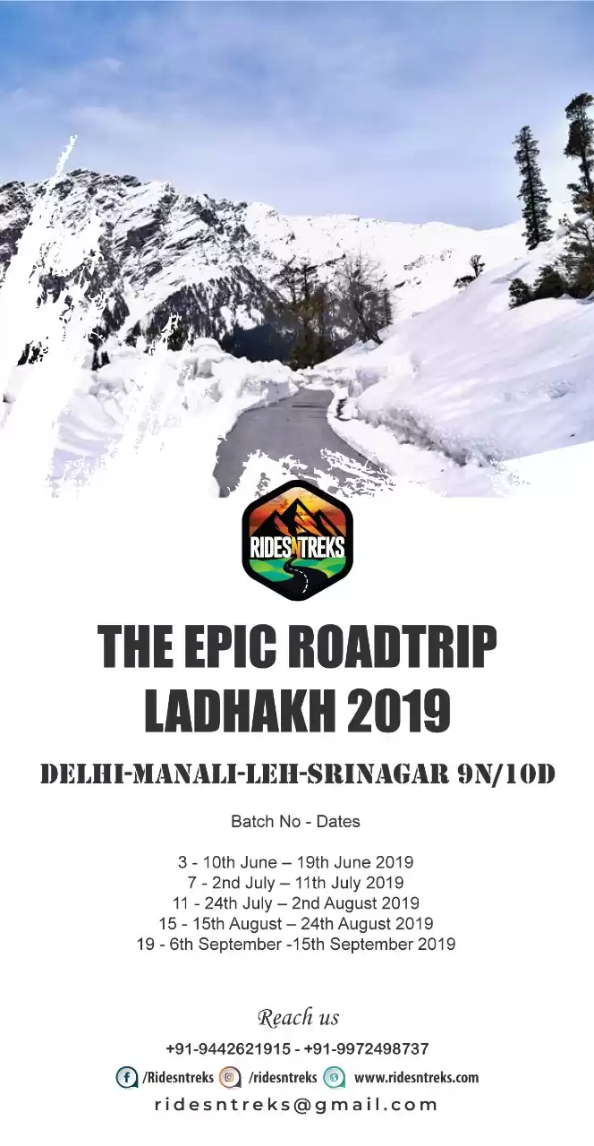 Image 1 of Ride Delhi-Manali-Leh-Srinagar