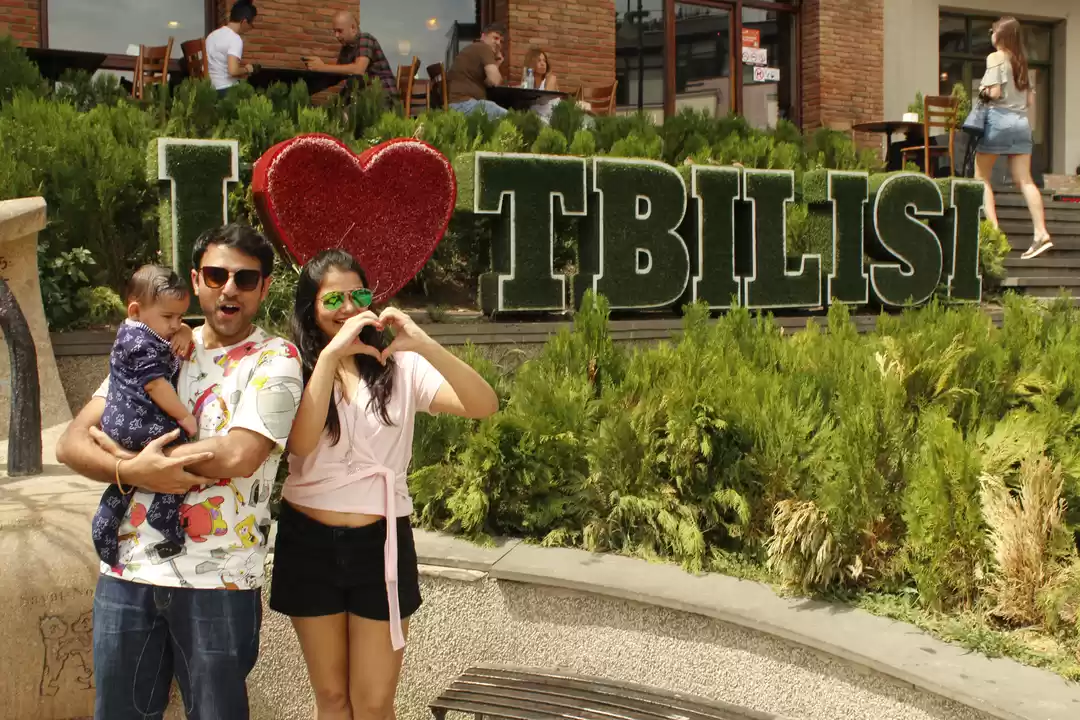 Photo of I Love Tbilisi Sign