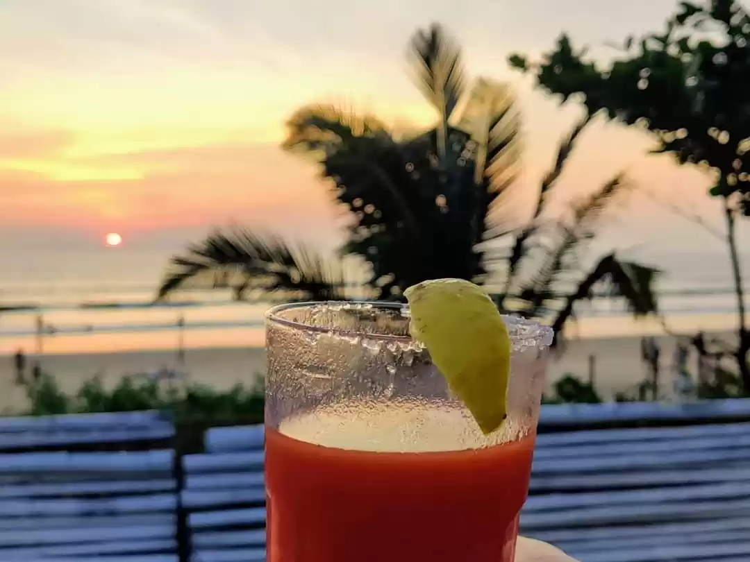 Photo of S2 beach shacks