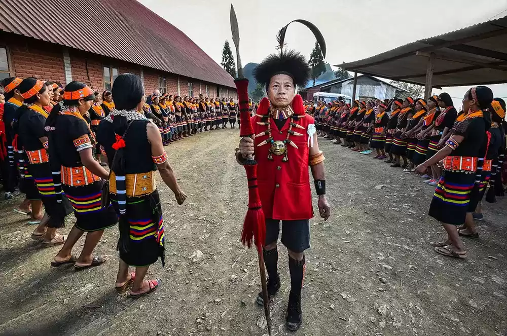 Nagaland Costume for Girl – Rajput Fancy Dresses