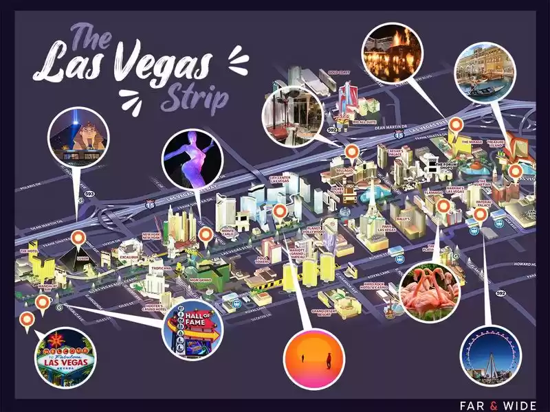 One Day in Las Vegas: Detailed Itinerary (+Map & Tips)