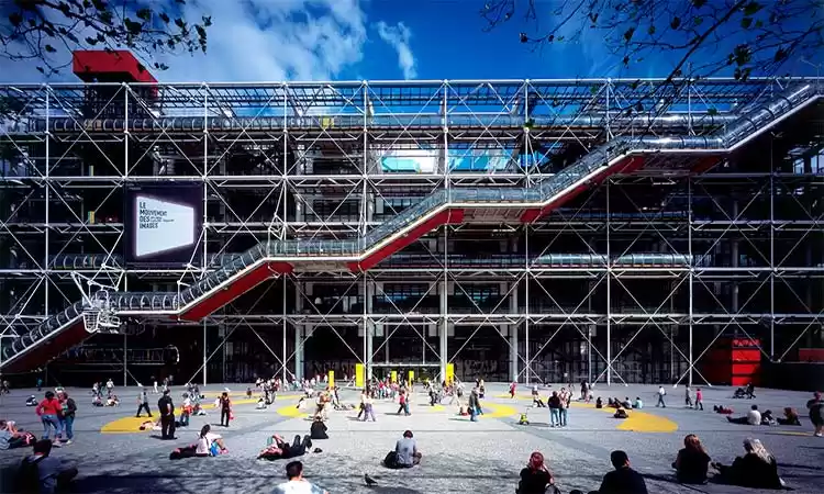 Photo of Center Pompidou in P