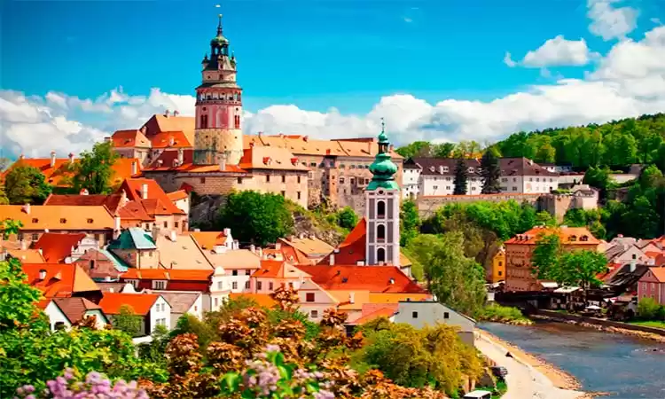 Photo of Cesky Krumlov beauty