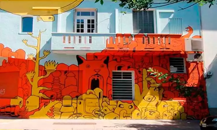 Photo of Urban street art in 