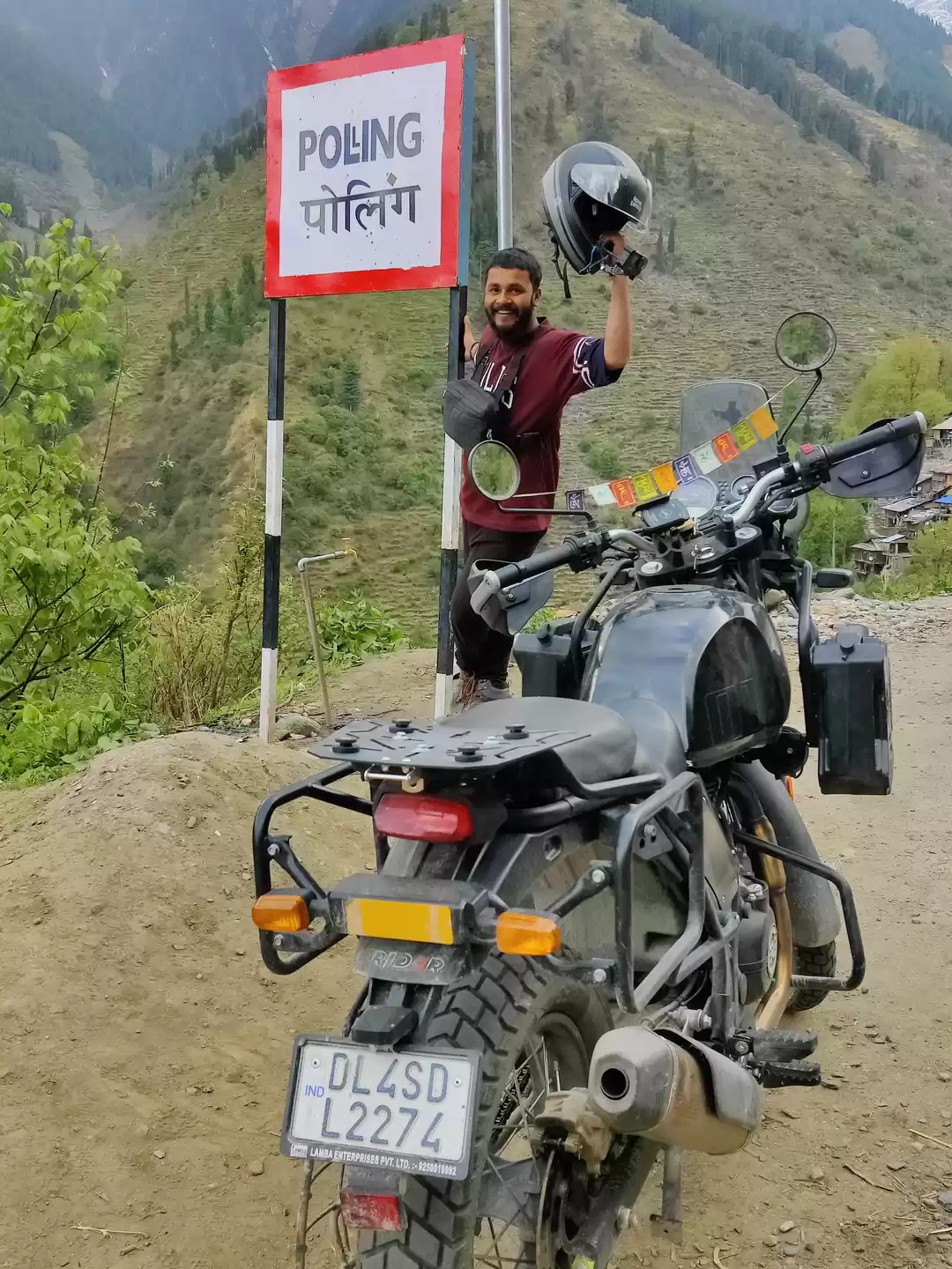 Photo of Polling village-Baro