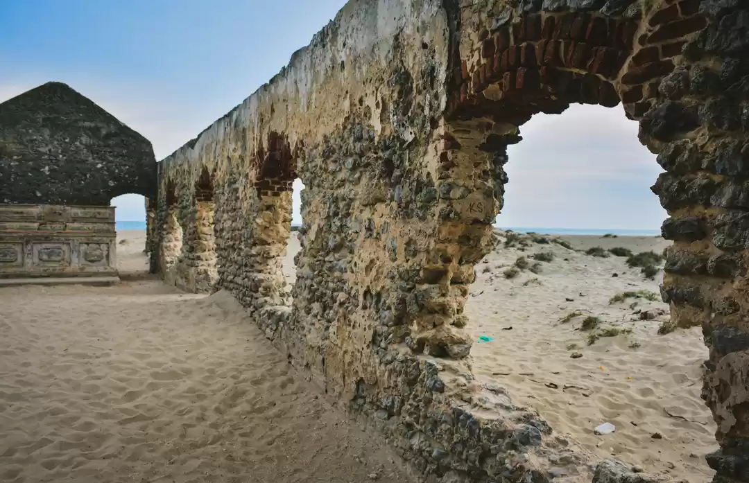Photo of Old Church Dhanushkodi
